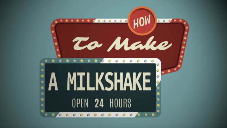 Milkshake Title Sequence